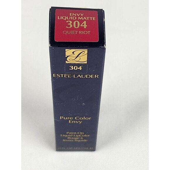 Estee Lauder Envy Liquid Matte  Lipstick 304 Quiet Riot 0.23 oz/ 7 ML - Picture 2 of 5